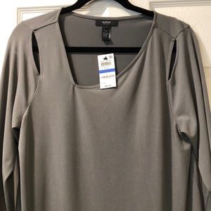 Alfani gray tunic